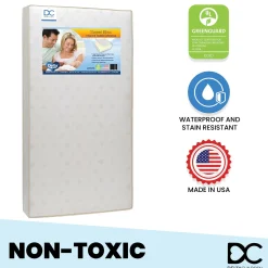 Crib Mattresses|Crib Mattresses*Delta Children Sweet Bliss Dual Sided Crib and Toddler Mattress