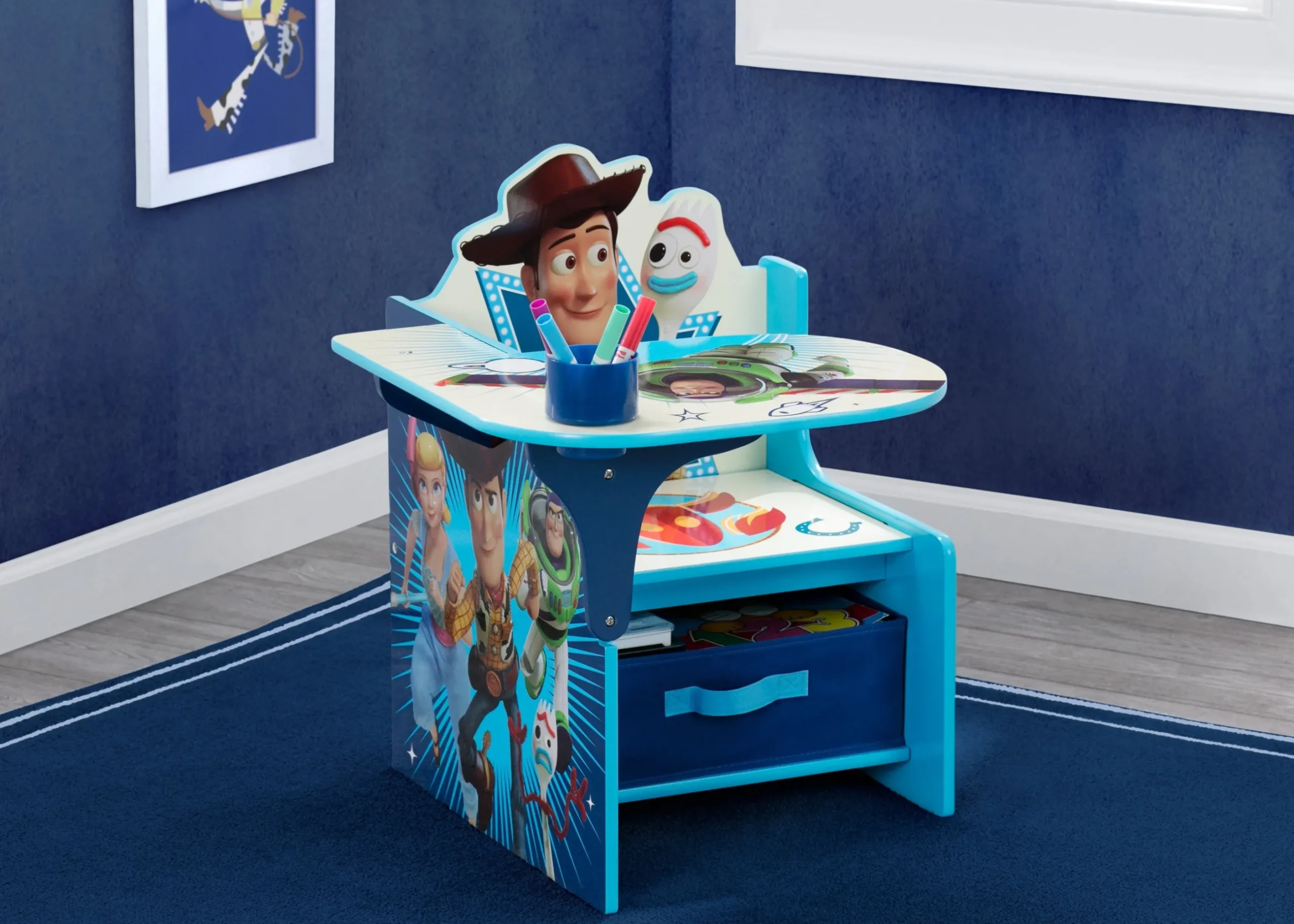 Table & Chair Sets|Table & Chair Sets*Disney/Pixar Toy Story 4 Chair Desk with Storage Bin by Delta Children