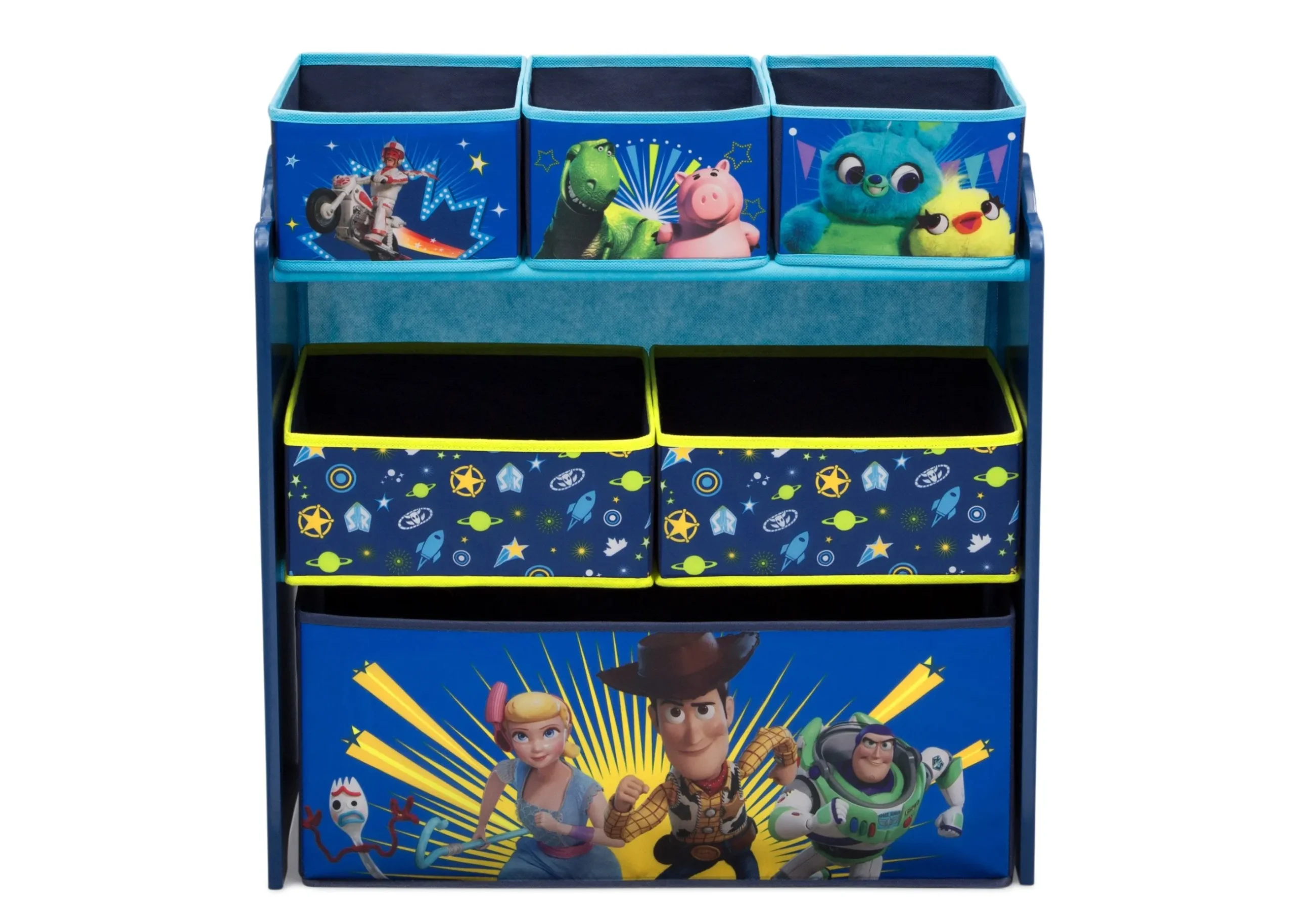 Toy Storage & Bookcases|Book & Toy Storage*Disney/Pixar Toy Story 4 Design and Store Toy Organizer by Delta Children