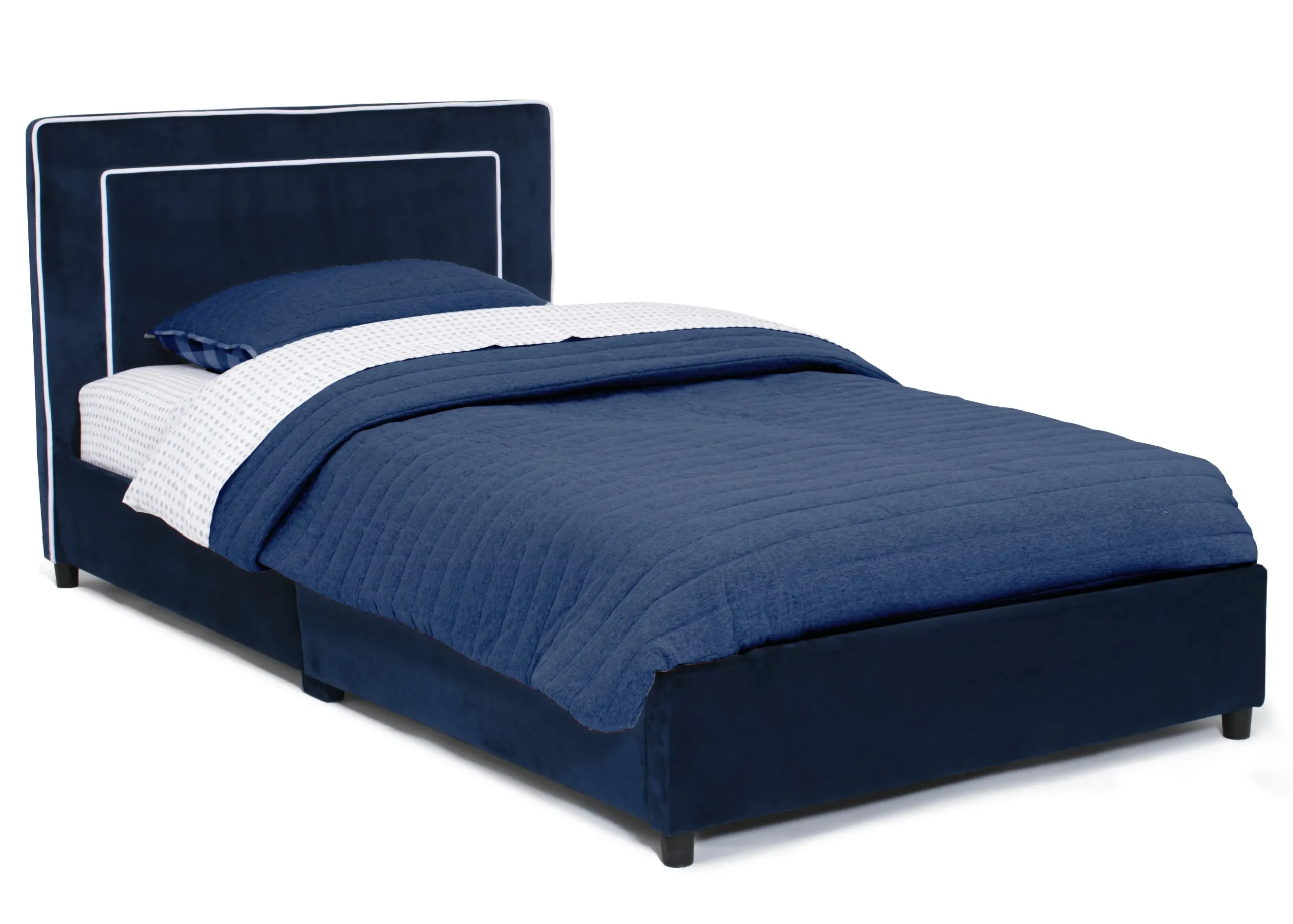 Twin Beds*Delta Children Upholstered Twin Bed
