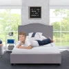 Twin Beds*Delta Children Upholstered Twin Bed
