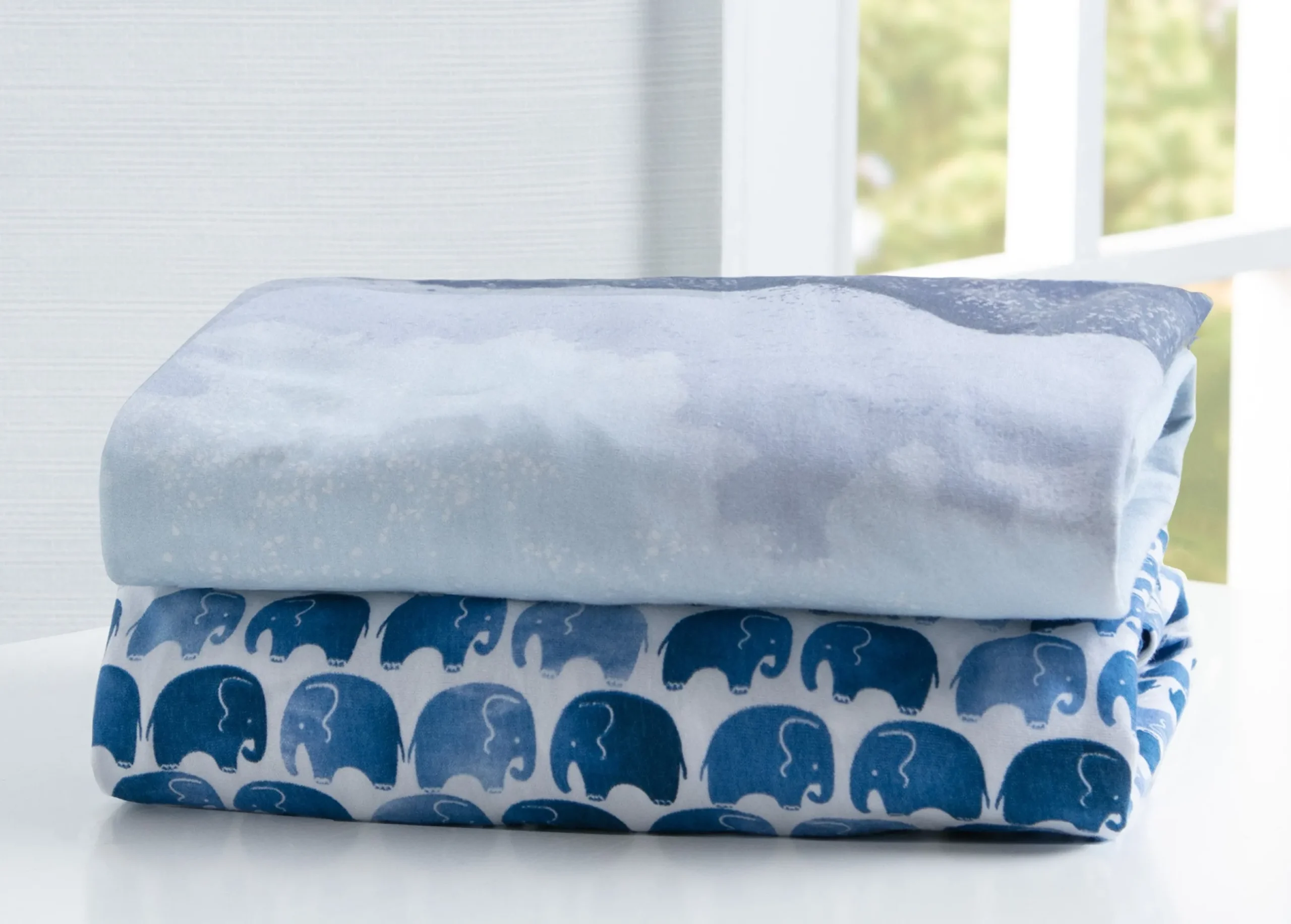 Crib Sheets & Bedding|Crib Sheets & Bedding*Delta Children Watercolor Elephant Fitted Crib Sheets - 2 Pack
