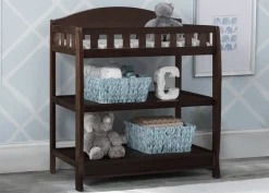 Dressers & Changing Tables|Dressers*Delta Children Wilmington Changing Table with Pad Dark Chocolate (207)